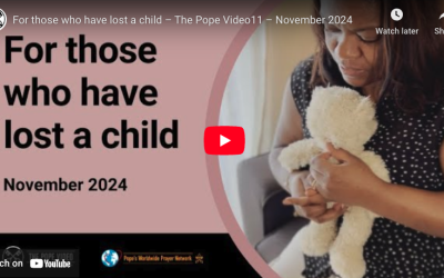 For those who have lost a child – The Pope Video